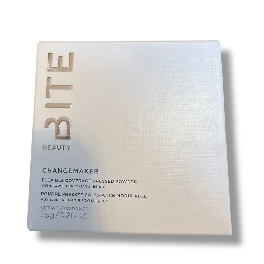 Bite Beauty Changemaker Flexible Coverage Pressed Powder LIGHT 1 DISCONTINUED